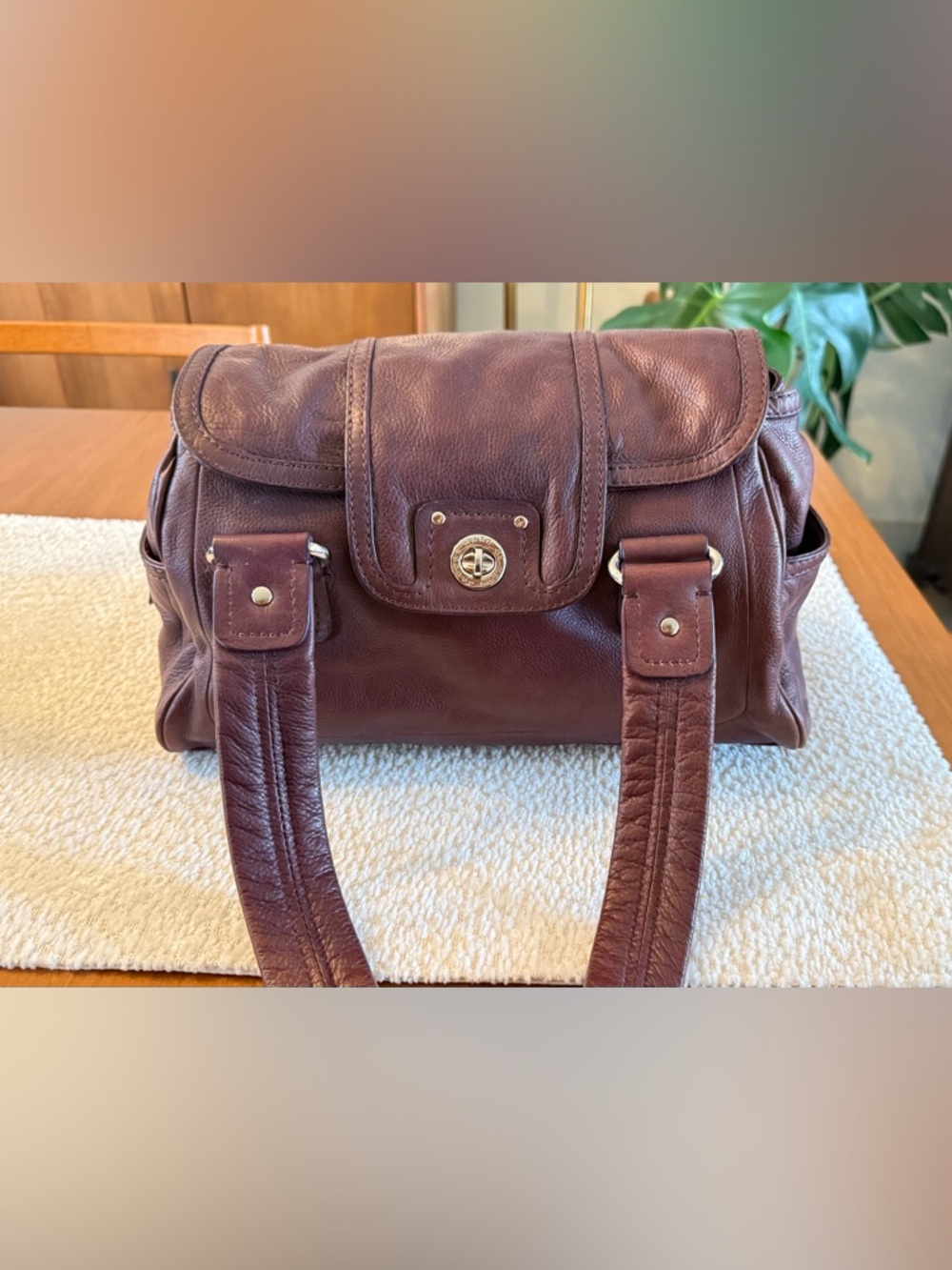 Early 2010s Vintage Marc by Marc Jacobs Totally Turnlock Quinn Satchel - Picture 6 of 11